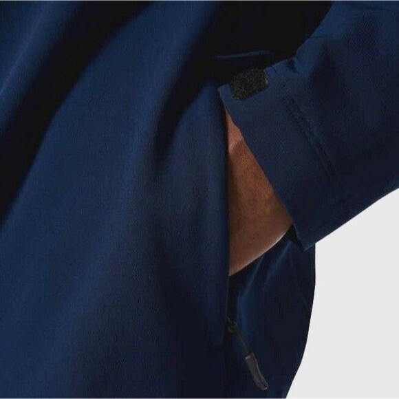 NWT 32 Degrees Heat Mens Full-Zip Lightweight Navy Blue Jogger Jacket Size XL - Picture 4 of 4